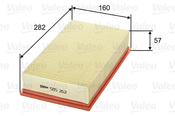 Фильтр воздушный VALEO 585262