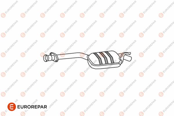 Eглушитель am EUROREPAR E12885K