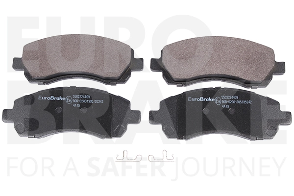 Тормозные колодки дисковые передние EUROBRAKE 5502224409