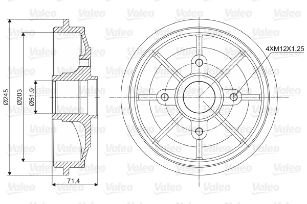 Запчасть VALEO 237016