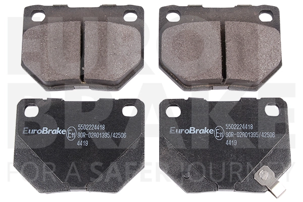 Тормозные колодки дисковые задние EUROBRAKE 5502224418