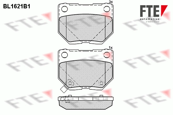 Запчасть FTE BL1621B1