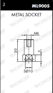 Амортизатор крышки багажника MONROE ML5652