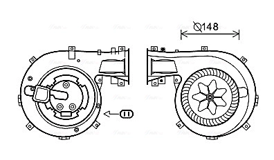 Запчасть AVA QUALITY COOLING OL8618