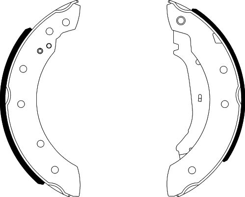 Колодки тормозные барабанные HELLA/BEHR/PAGID 8DB 355 001-571