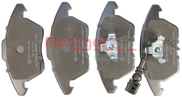 Колодки тормозные дисковые METZGER 1170007