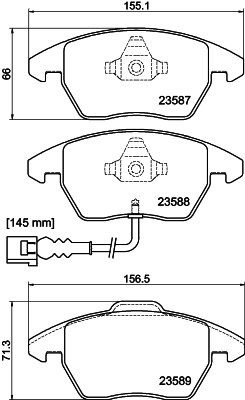  HELLA/BEHR/PAGID 8DB355023-461