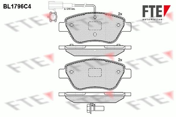 Запчасть FTE BL1796C4
