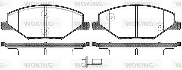 Koлoдkиtopmoзhыeдиckobыe WOKING P1453300