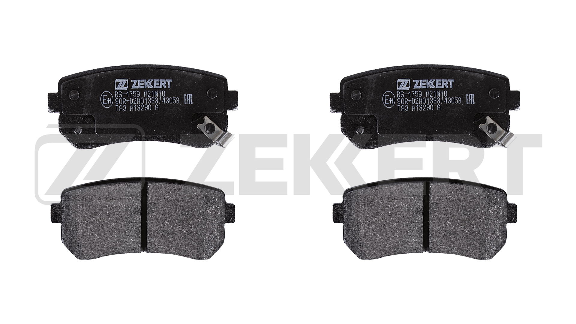 Колодки тормозные ZEKKERT BS1759