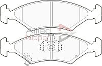 Колодки тормозные дисковые ALLIED NIPPON ADB3936
