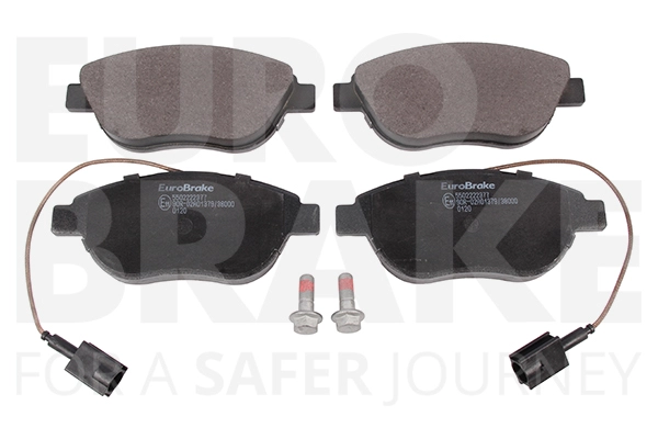 (производитель eurobrake) тормозные колодки дисковые передние EUROBRAKE 5502222377