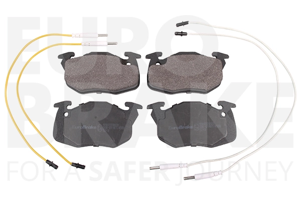 Тормозные колодки дисковые передние EUROBRAKE 5502223920