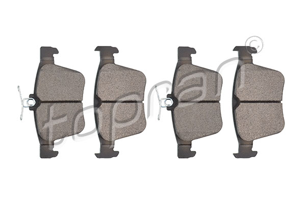 Set brake pads HANS PRIES/TOPRAN 116650