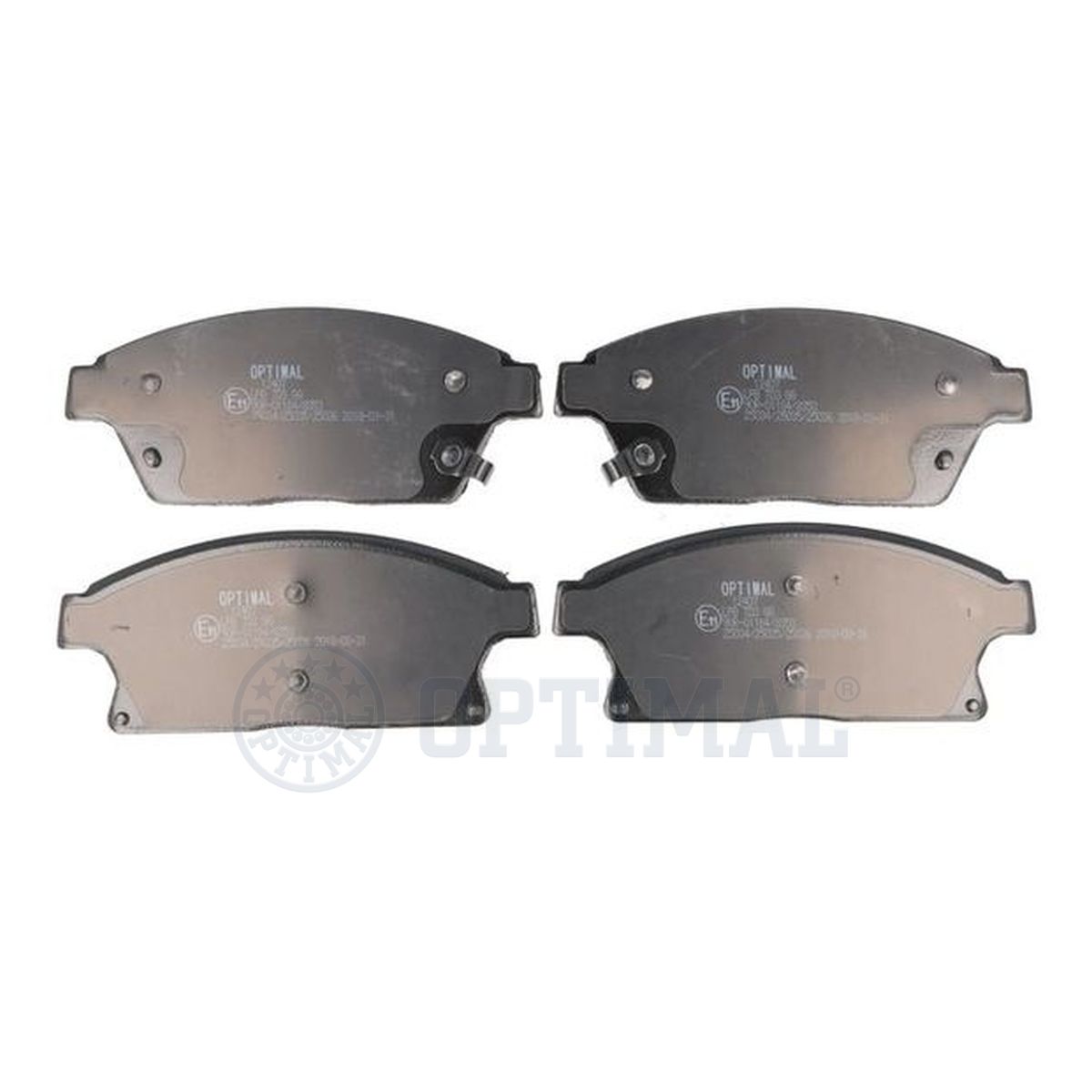 Колодки тормозные дисковые OPTIMAL 12407