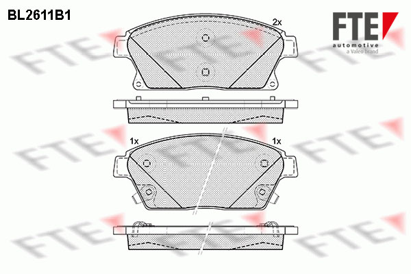 Запчасть FTE BL2611B1