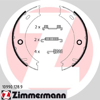 Барабан тормозной ZIMMERMANN 109901289