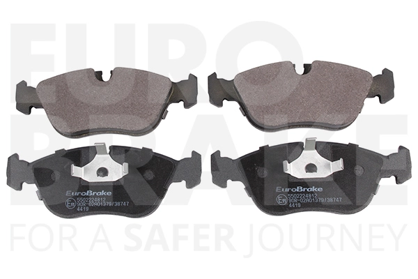 Тормозные колодки дисковые EUROBRAKE 5502224812