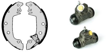 Комплект тормозных колодок BREMBO H68017