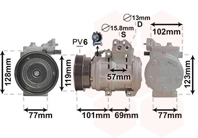 Запчасть VAN WEZEL 8300K146