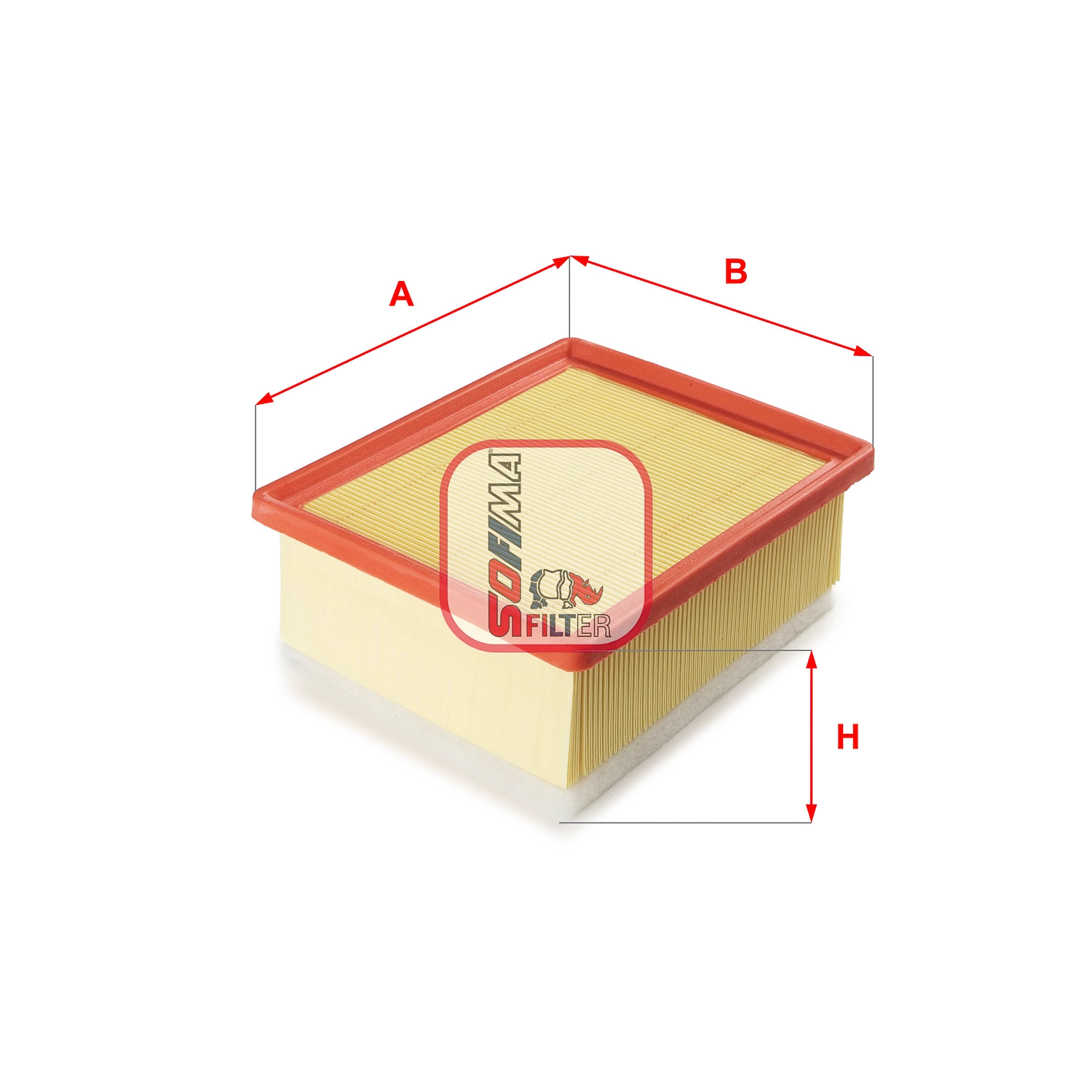 Фильтр воздушный SOFIMA S 1012 A