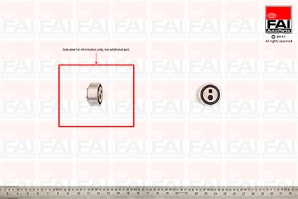 Ролик натяжной ремня грм FAI AUTOPARTS T2919