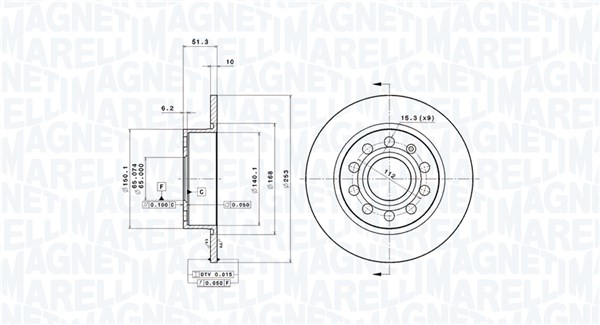 2110980 MAGNETI MARELLI 360406050701