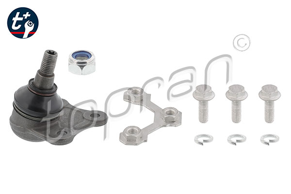 Опора шаровая vw golf iv/bora/audi a3/skoda octavi HANS PRIES/TOPRAN 107699