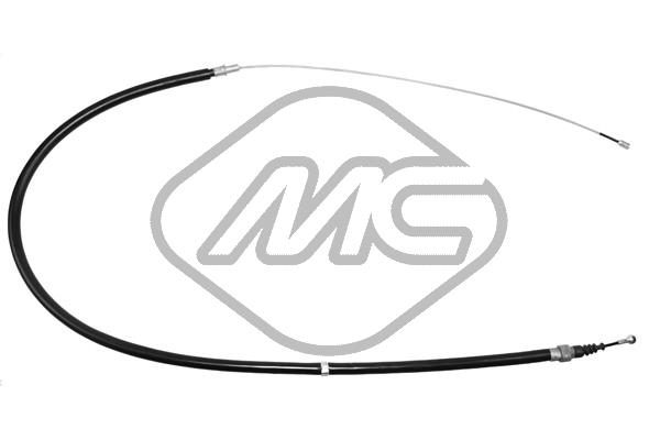 83284 трос ручника sko fabia all (disc brake) dx/s METALCAUCHO 83284