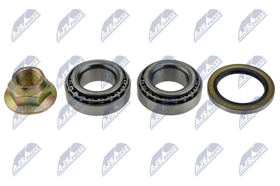 Комплект подшипника колеса зад hyundai pony excel 89-95 lantra -95 NTY KLT-HY-500