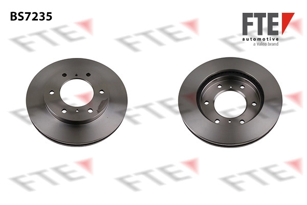 Диск тормозной FTE BS7235
