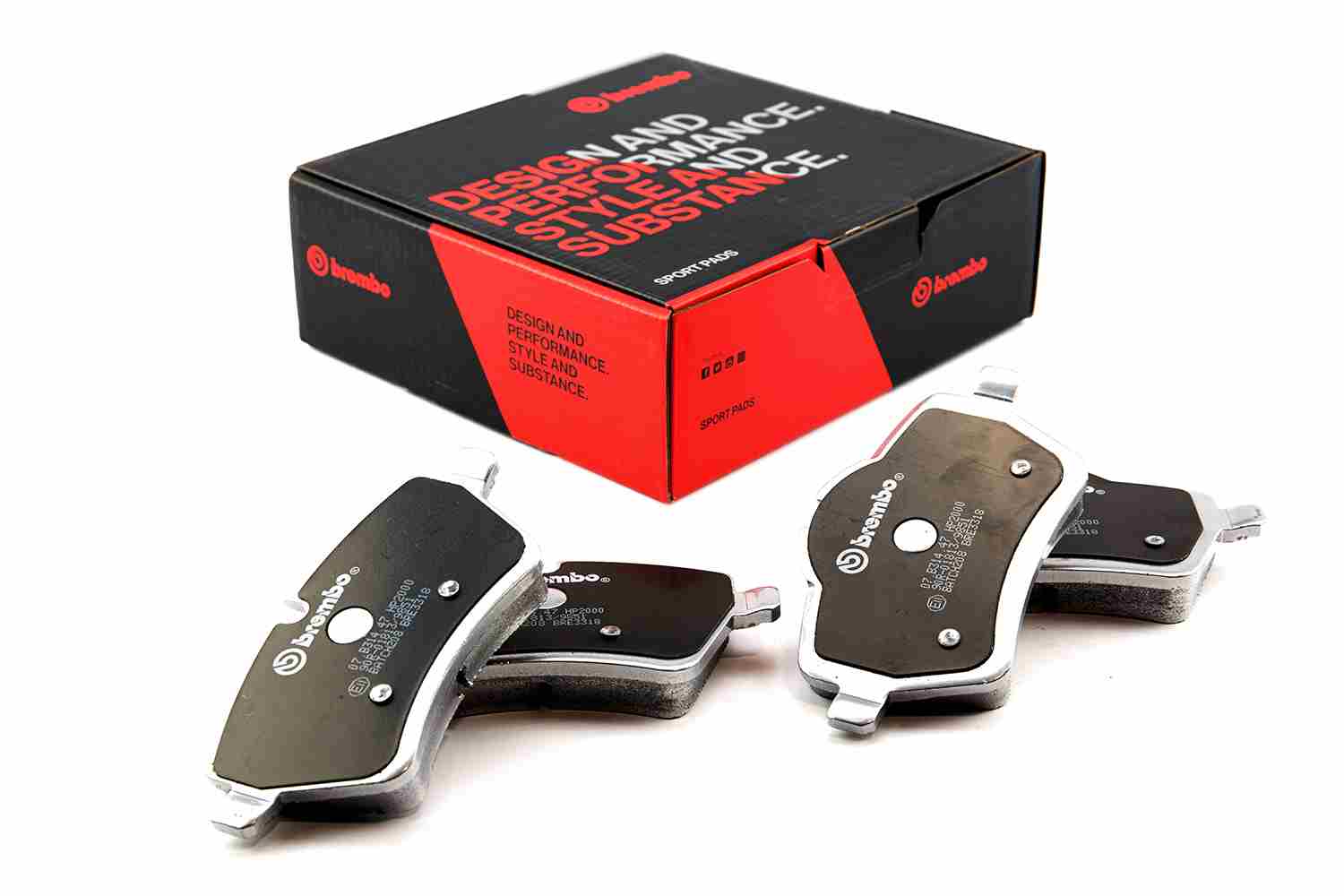 Комплект тормозных колодок дисковый тормоз BREMBO 07B.314.47