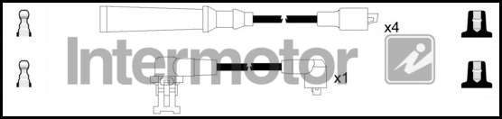 Комплект проводов зажигания INTERMOTOR 73464