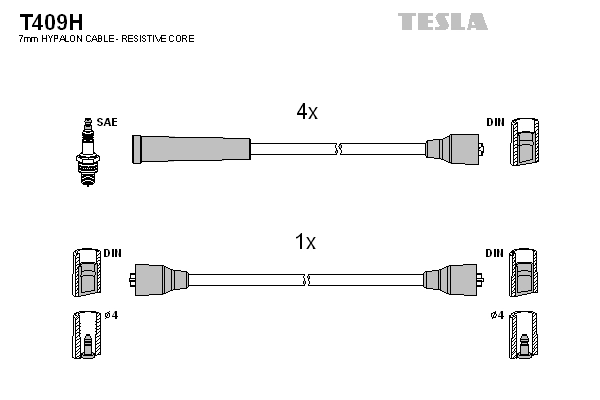  TESLA T409H