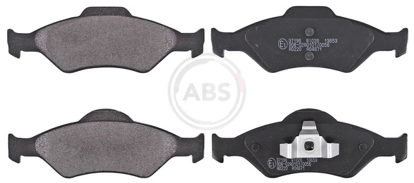 Колодки тормозные дисковые A.B.S. 37196