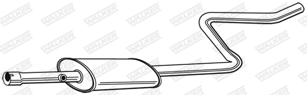 Глушитель WALKER PRODUCTS 23663