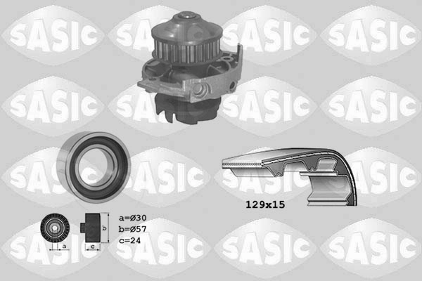 Комплект грм SASIC 3906017