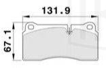Колодки тормозные задние дисковые к-кт TRIALLI PF4366