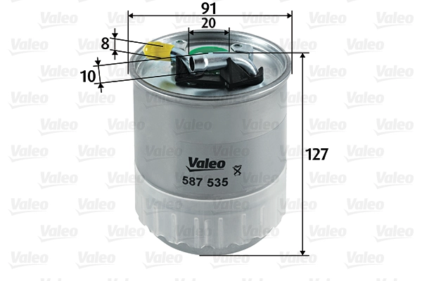 Фильтр топливный VALEO 587535