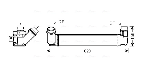 Запчасть AVA QUALITY COOLING RT4564