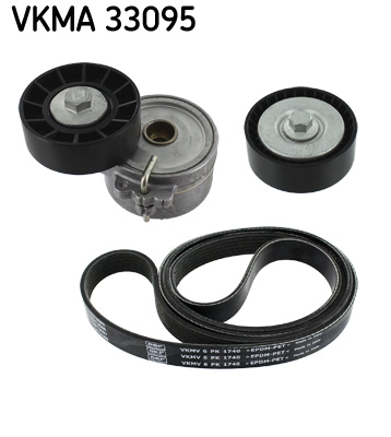 Комплект поликлинового ремня SKF VKMA33095