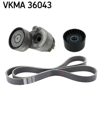 Комплект поликлинового ремня SKF VKMA36043