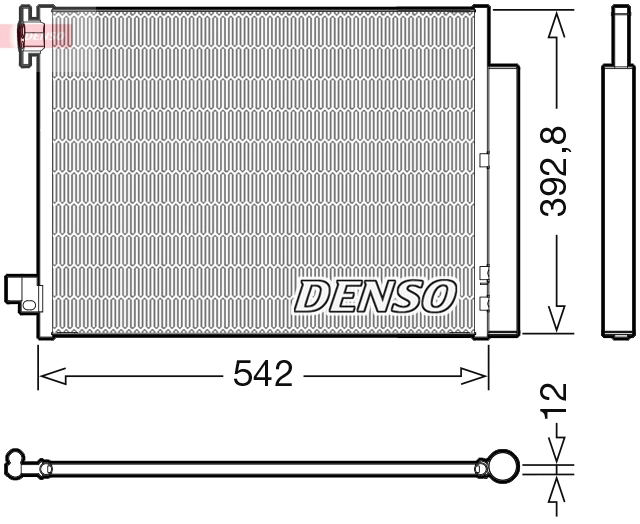 Конденсор DENSO DCN37004