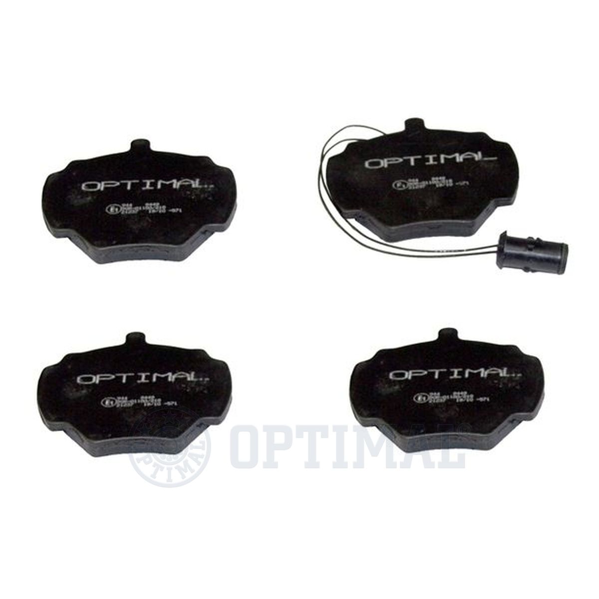 Колодки тормозные дисковые OPTIMAL 9449