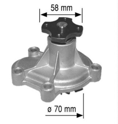 Водяной насос MAHLE/KNECHT CP176000S