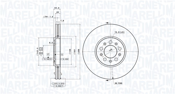 2110956 MAGNETI MARELLI 360406049301