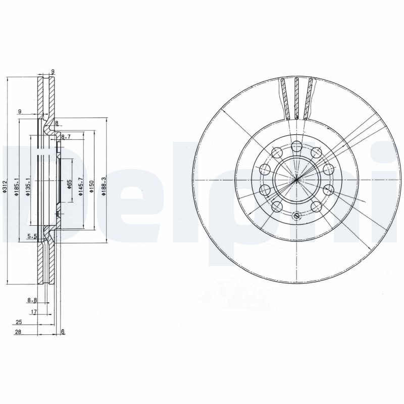 Запчасть DELPHI BG3528C