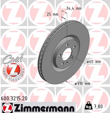 Тормозной диск coat z