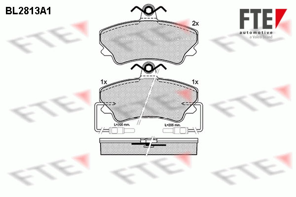 Запчасть FTE BL2813A1