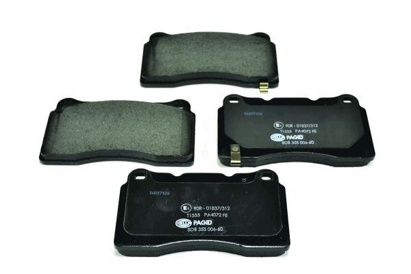 Колодки тормозные дисковые HELLA/BEHR/PAGID 8DB355006-601